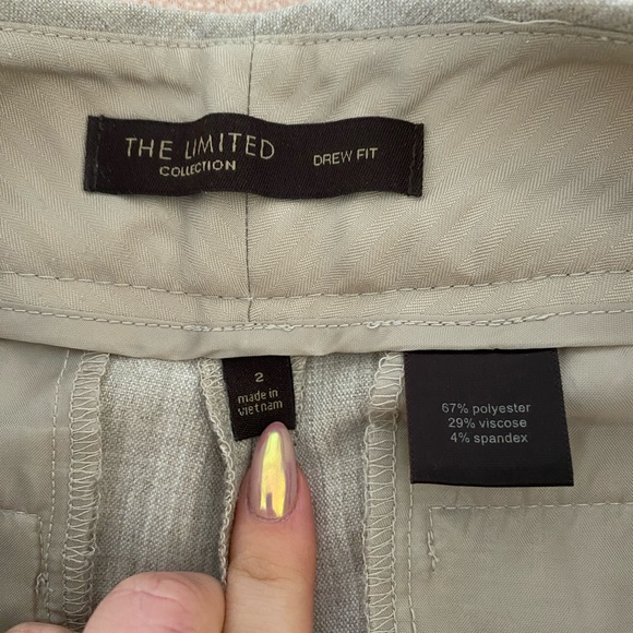 The Limited women’s light grey pantsuit set size 2 - Picture 9 of 10